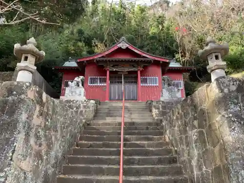 荒磯魚見根神社の本殿・本堂