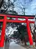 花園神社の鳥居