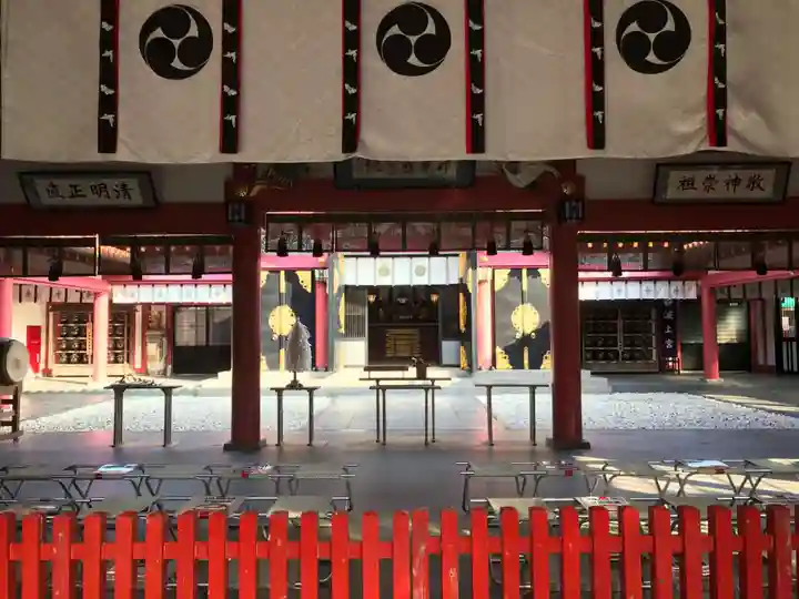 波上宮の本殿・本堂