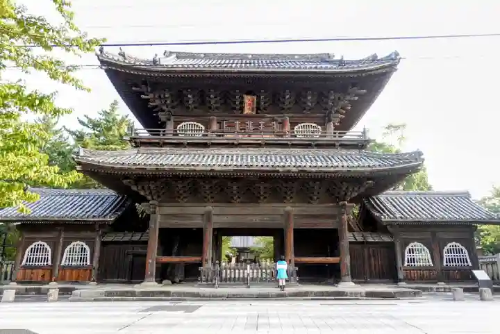 大樹寺(松安院大樹寺)の山門・神門