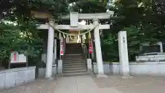 千束八幡神社の鳥居