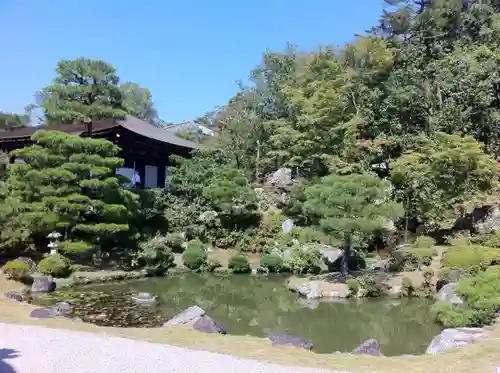 仁和寺の庭園