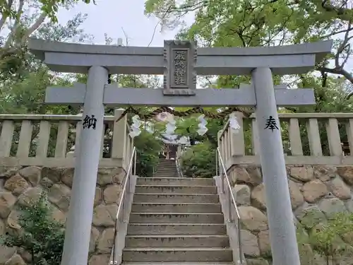 篠原嚴島神社の鳥居