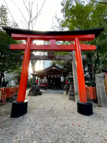 杭全神社の鳥居