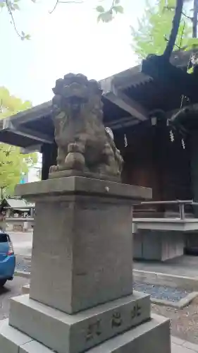 亀戸 香取神社の狛犬