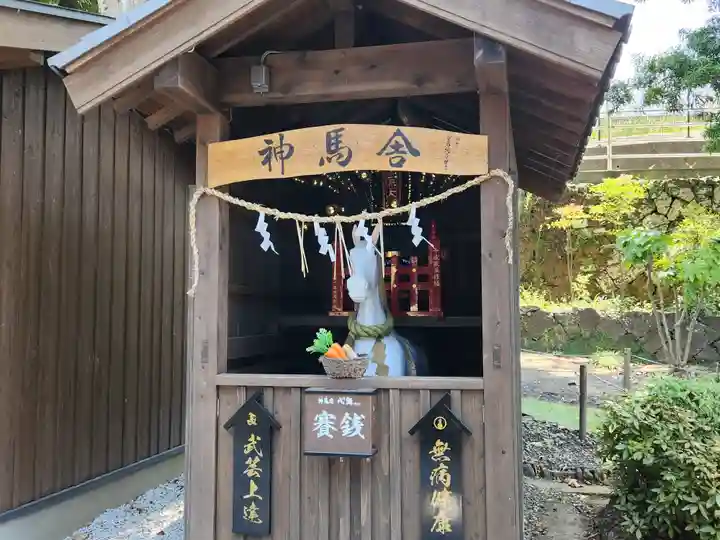 福良天満宮の像