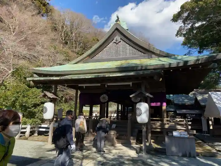 鎌倉宮の本殿・本堂