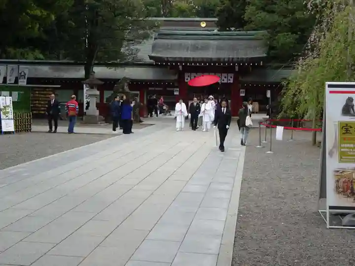 大國魂神社の結婚式