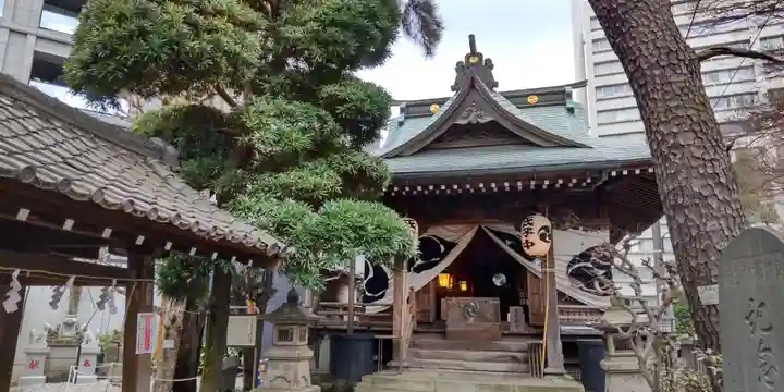 廣尾稲荷神社の本殿・本堂