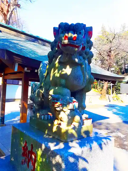 馬絹神社の狛犬