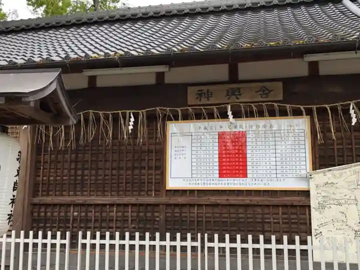 羽束師坐高御産日神社のその他建物