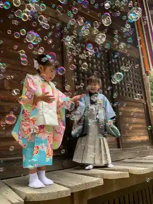 滑川神社 - 仕事と子どもの守り神(福島県)