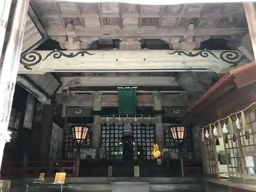 大神山神社奥宮の本殿