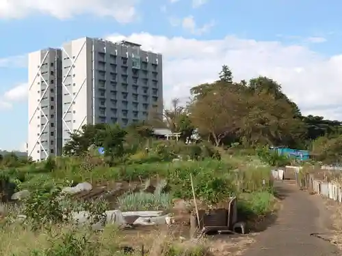 飯縄神社の景色