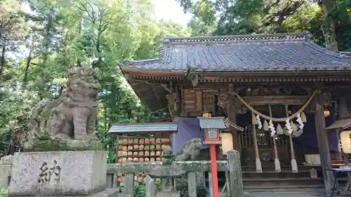 間々田八幡宮の本殿