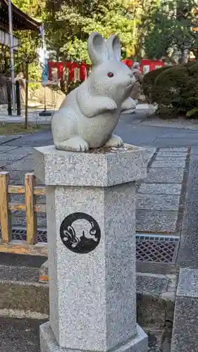 岡崎神社の狛犬