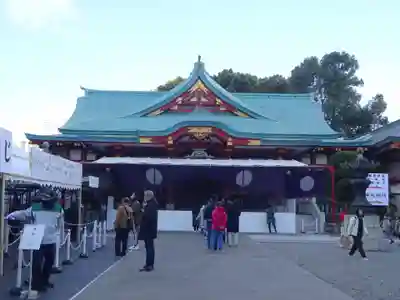 日枝神社の本殿・本堂