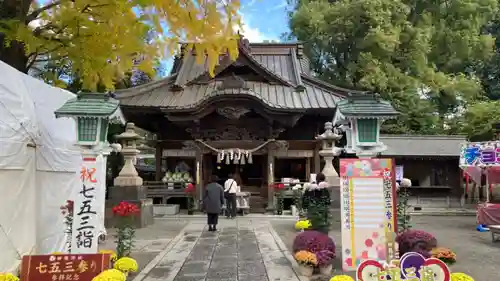 田無神社の本殿・本堂
