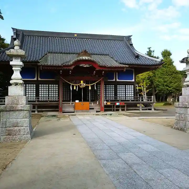 白子神社の本殿・本堂