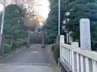 白幡八幡大神の鳥居