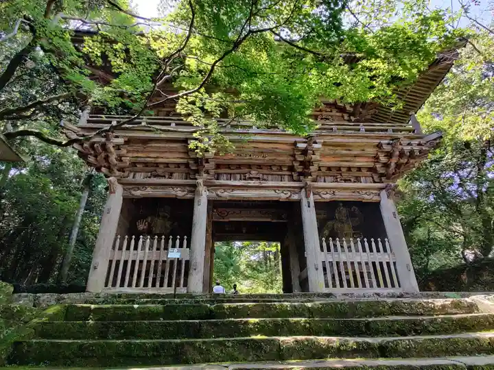 竹林寺の山門・神門