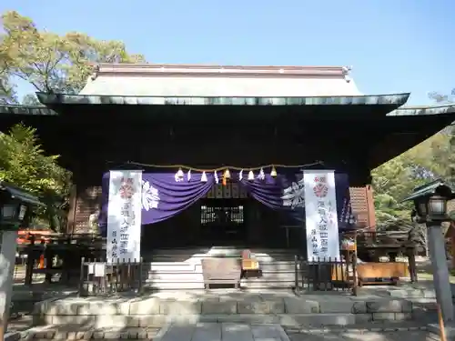 篠山神社の本殿・本堂