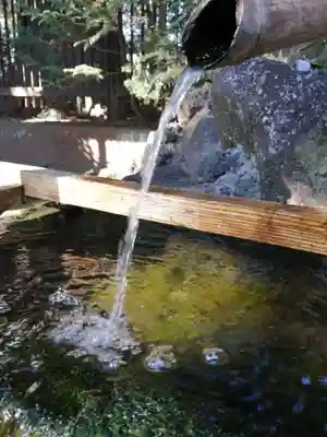 一言主神社の手水舎