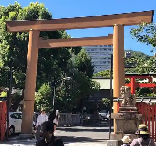 生田神社の鳥居