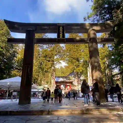 日光二荒山神社の鳥居