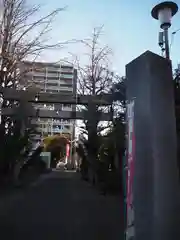 河原町稲荷神社の鳥居