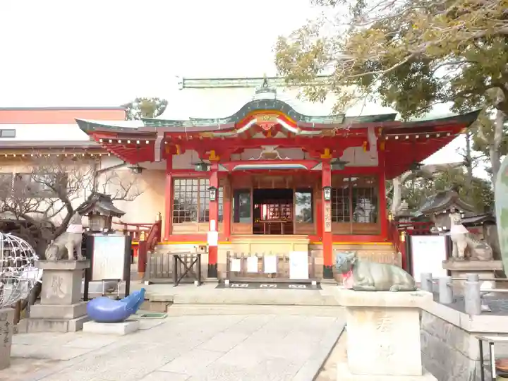 綱敷天満宮の本殿・本堂