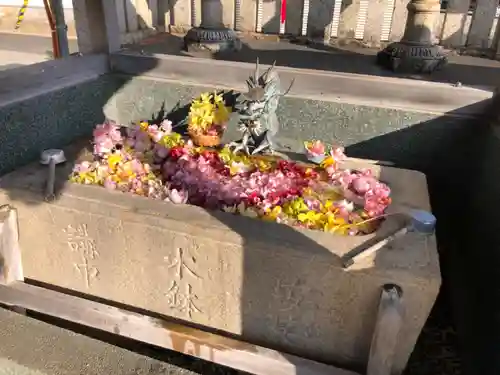 四所神社の手水