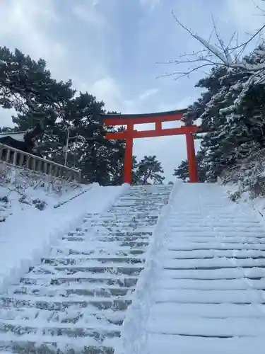 函館護國神社の鳥居