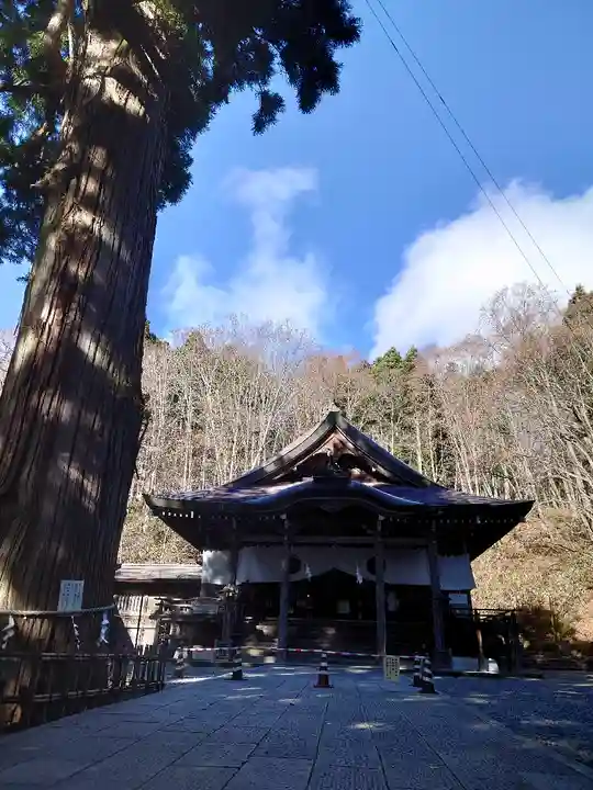 戸隠神社中社の本殿・本堂