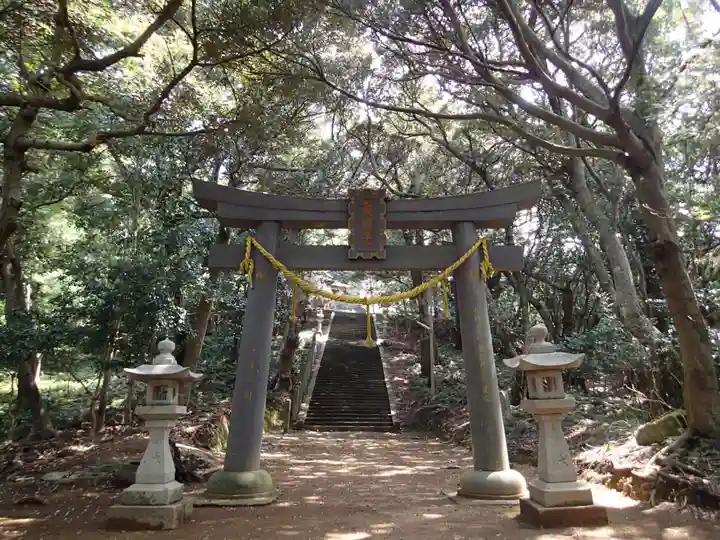 海神神社の鳥居