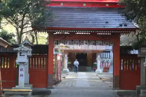 息栖神社の山門