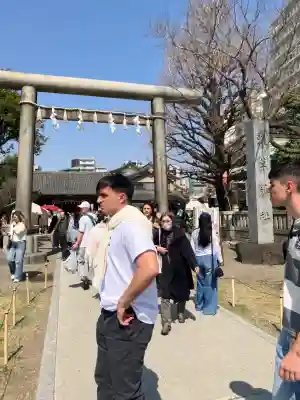 浅草神社の鳥居