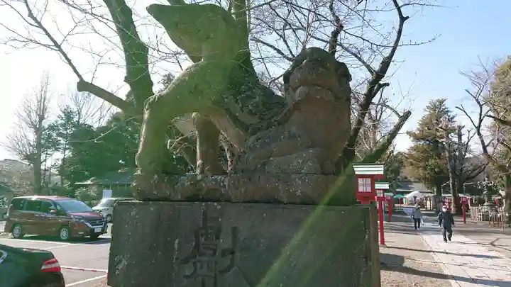 鷲宮神社の狛犬