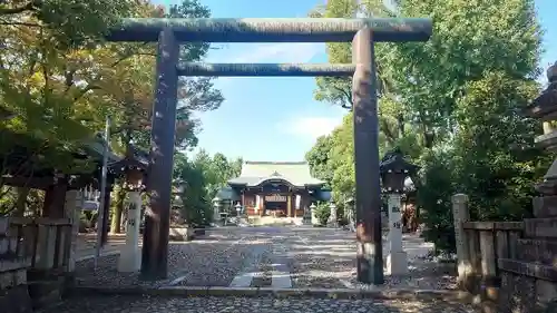 溝旗神社（肇國神社）の鳥居