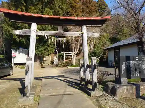 熊野神社の鳥居