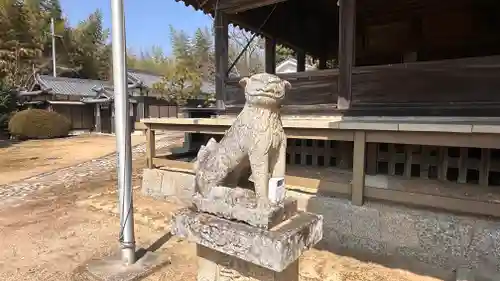 春日神社の狛犬