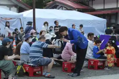 釧路一之宮 厳島神社のお祭り
