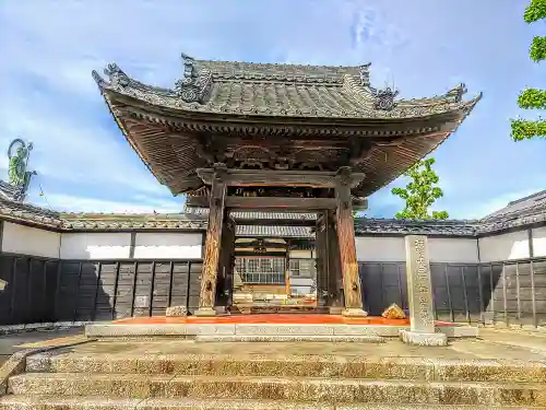 縁心寺の山門・神門