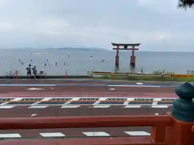 白鬚神社の鳥居