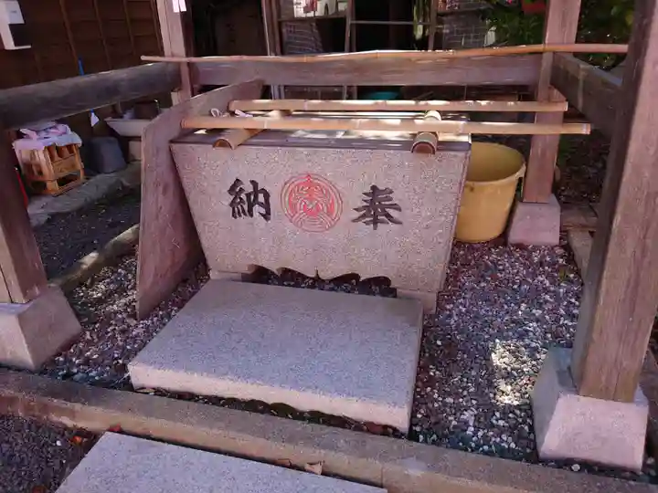 城山稲荷神社の手水舎