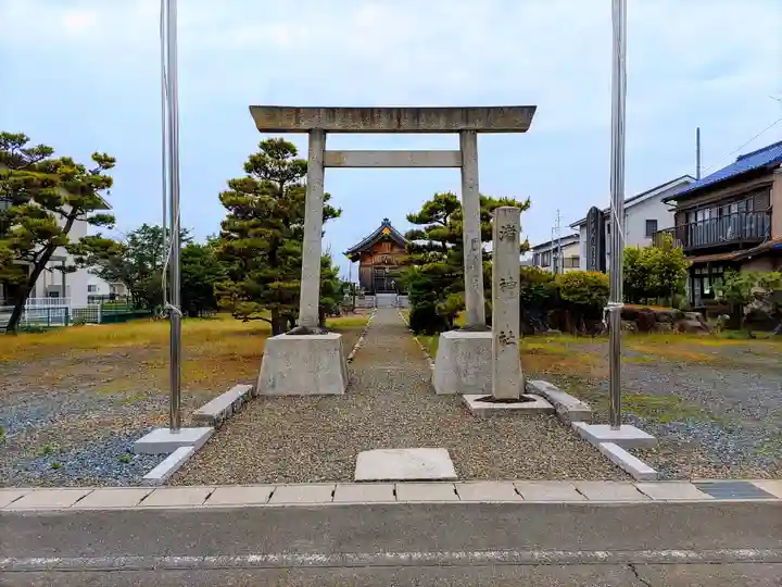 渚神社の鳥居