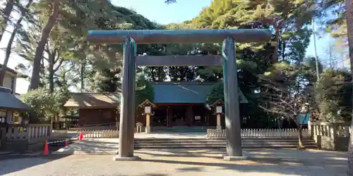 埼玉縣護國神社の鳥居