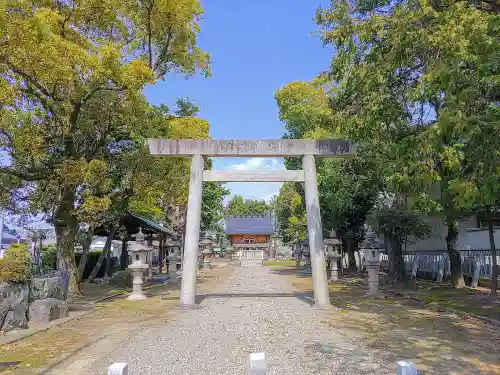 神明社（東町）の鳥居