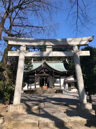 七郷神社の鳥居