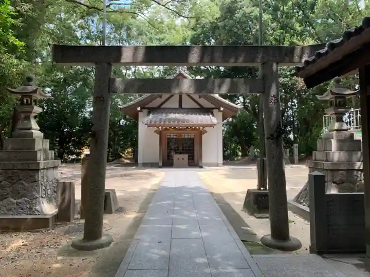 八劔神社(森孝)の鳥居